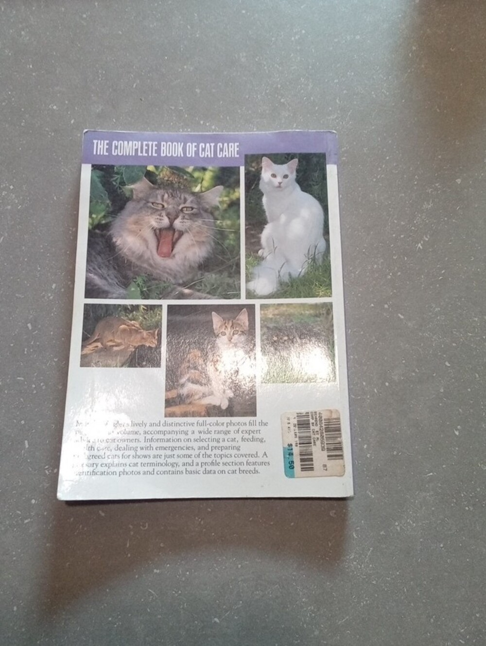 The Total Cat Manual - Blue Cover Cat Care Guide - Picture 3 of 5